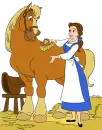 Belle with horse