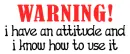 WARNING!