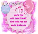 Happy Birthday,Toti