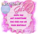 Happy Birthday,Gilda