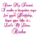 Birthday Tags