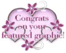 congrats on your featured graphic