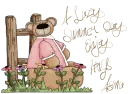 A LAZY SUMMER DAY ENJOY HUGS ASMA/BEAR