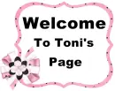 Welcome to Toni's Page