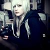 white hair girl