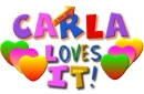 Carla LOVES IT!