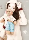 Girl with bear