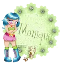NAME MONIQUE/BLUE HAIR GIRL