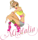NAME MIGDALIA/HOT PINK