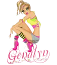 NAME GENALYN/HOT PINK