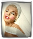 MARILYN IN HER WHITE SCARF
