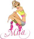 NAME MILA/HOT PINK