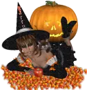 Karen's candy corn witch