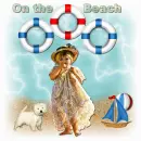 on the beach
