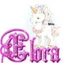 Small cute unicorn