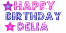 Happy Birthday Delia