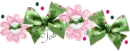 Green bows