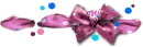 Magenta bow