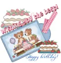 Happy birthday tag