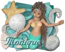Mermaid Poser Tag