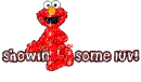 Elmo showin luv