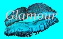 glam lips blue