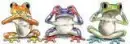 see no evil speak no evil hear no evil frogs