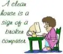 a clean house