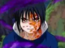 Sasuke with curse seal