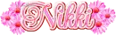 Nikki Red & Pink Blossom