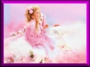 baby sitting in the pink sky