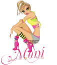 NAME MONI/HOT PINK