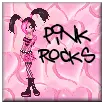 pink rocks
