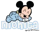 Mohita Sleeping Baby Mickey Mouse