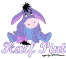 Half Pint Sitting Eeyore