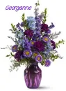 Purple Flowers for Georganne