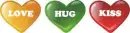 LOVE,HUGS,KISSES