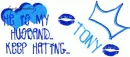 my husband  tony