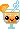 Kawaii orange drink