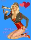 Christina Aguilera Showing Love Graphic!