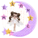 NAME MELANIE/MOON&STARS FAIRY