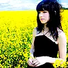 girl in black
