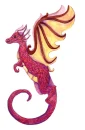 pink dragon