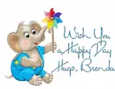 wish you a happy day Brenda