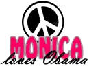 Monica Loves Obama