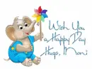 wish you a happy day Moni