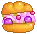 mixed berry bun