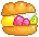 mixed fruits bun