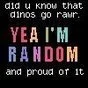 YEAH I'M RANDOM