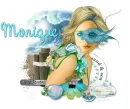 aqua blue~Monique